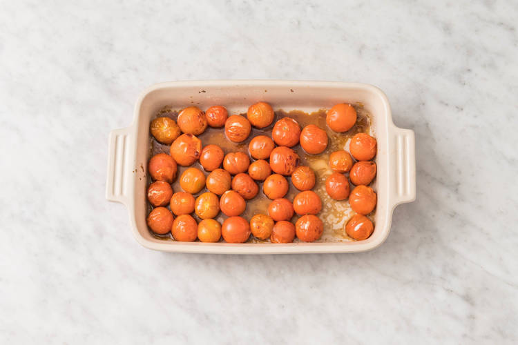 Cherrytomaten in de oven