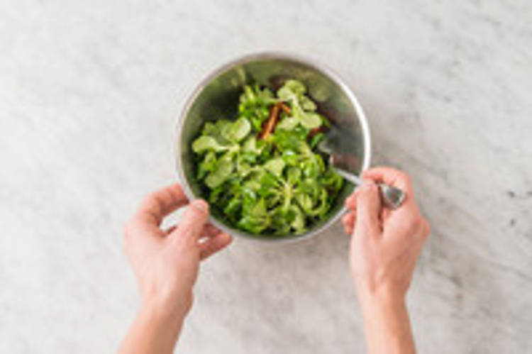 Salade maken