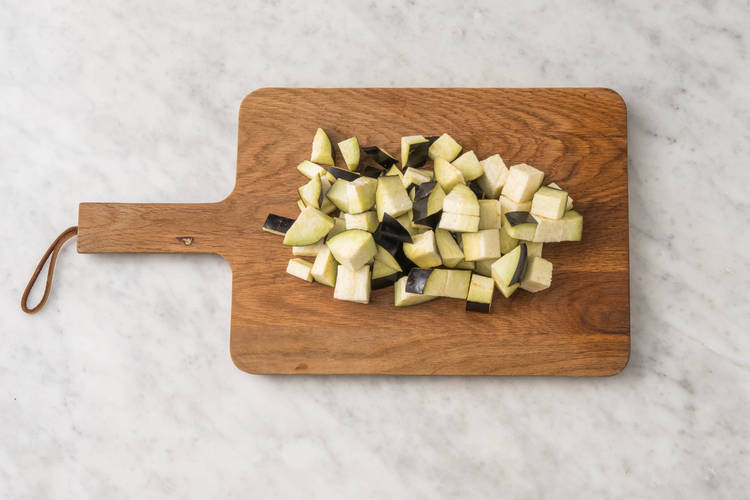 AUBERGINE VORBEREITEN