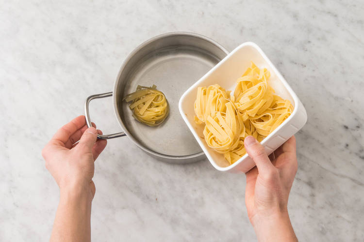 Pasta kochen