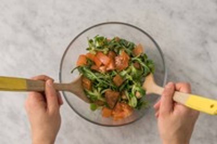 Salade maken