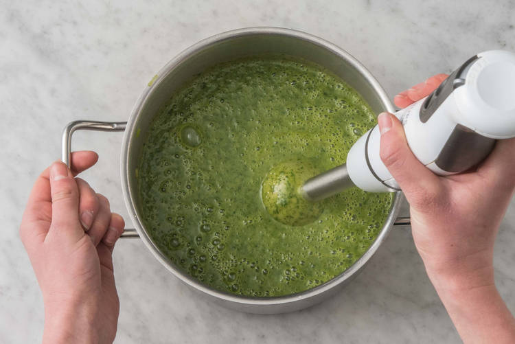 Suppe pürieren