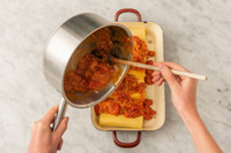 Cannelloni afmaken