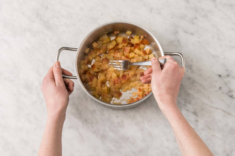 Préparer la compote