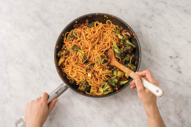 Finish the pasta