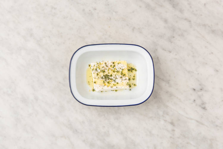 Hirtenkäse backen