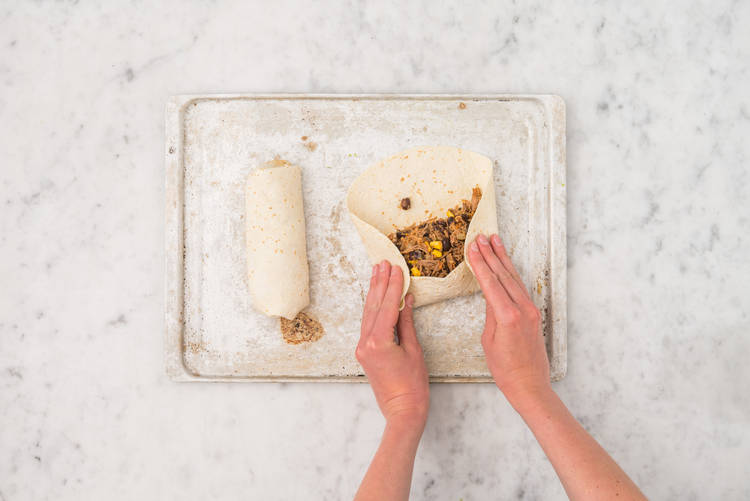 ASSEMBLE CHIMICHANGAS