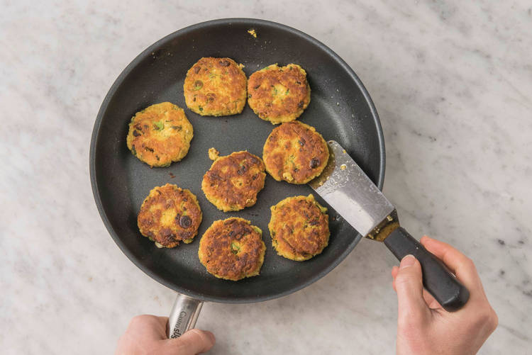 Cook the patties