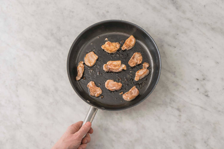 Fleisch schneiden