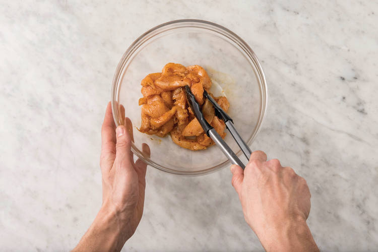 Prep the chicken