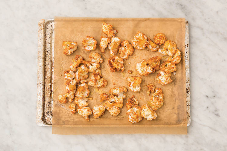 Roast the cauliflower