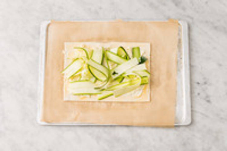 Préparer la tarte fine