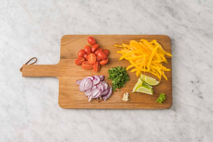 Bake Wedges and Prep