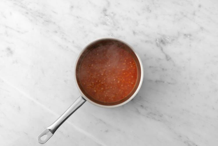 Ketchup maken
