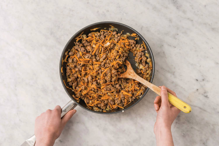 Cook the mince