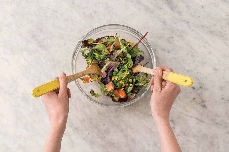 Make the salad