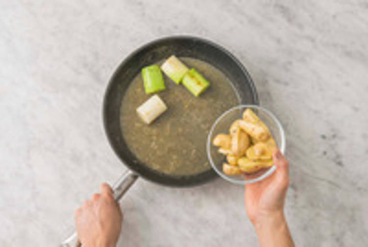 Préparer le poireau