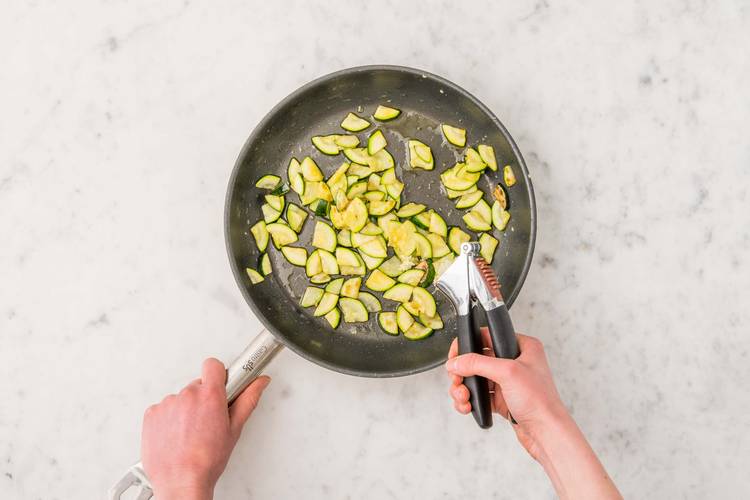 Add the Garlic