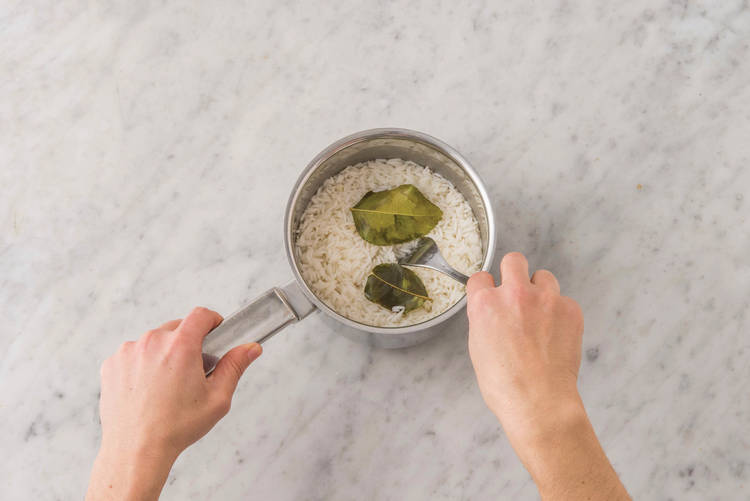 Cook the jasmine rice