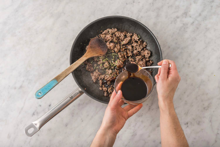 Cook the beef