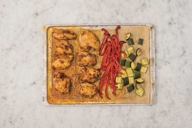 Roast the chicken