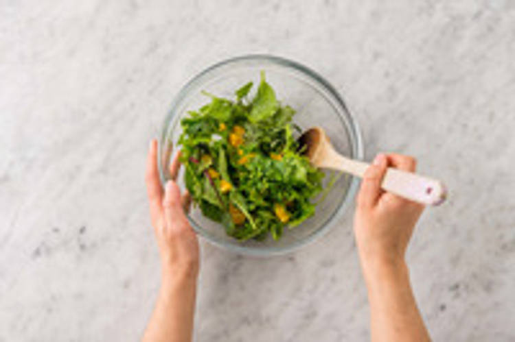 Salade maken