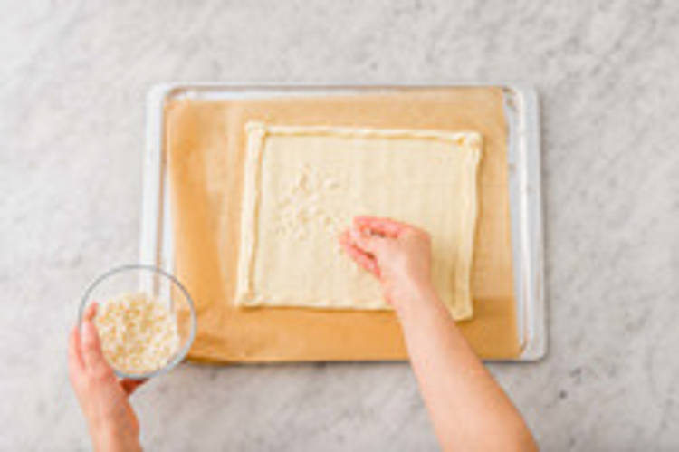 Préparer la pâte feuilletée