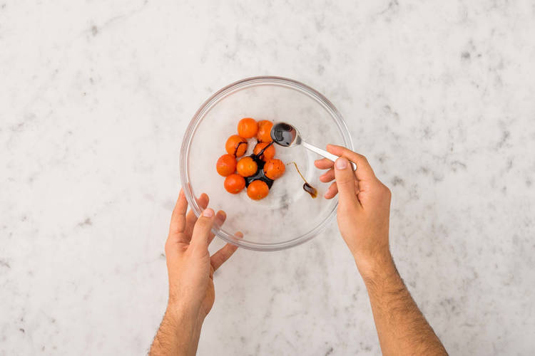 BROIL CHERRY TOMATOES