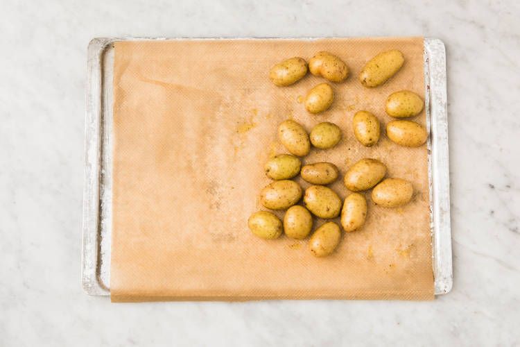 Kartoffeln backen