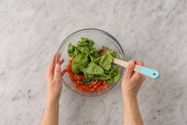 Salade maken