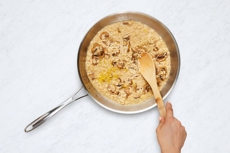 Brown Butter and Finish Risotto