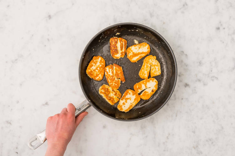 Stek halloumi