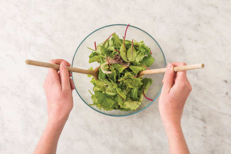 Make the salad