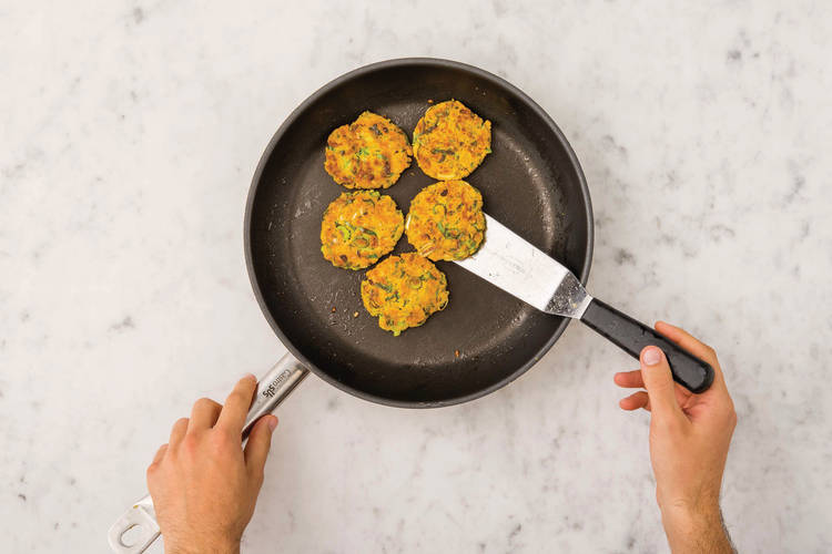 Cook the patties