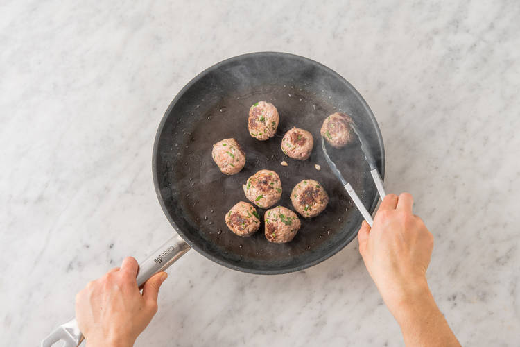 COOK MEATBALLS