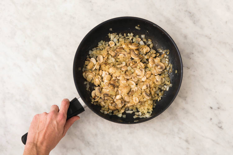 COOK THE MUSHROOMS