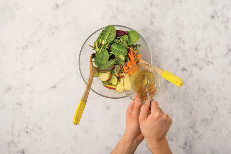 Toss the salad