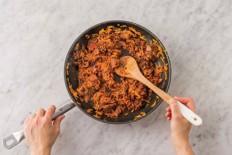 Cook the jackfruit
