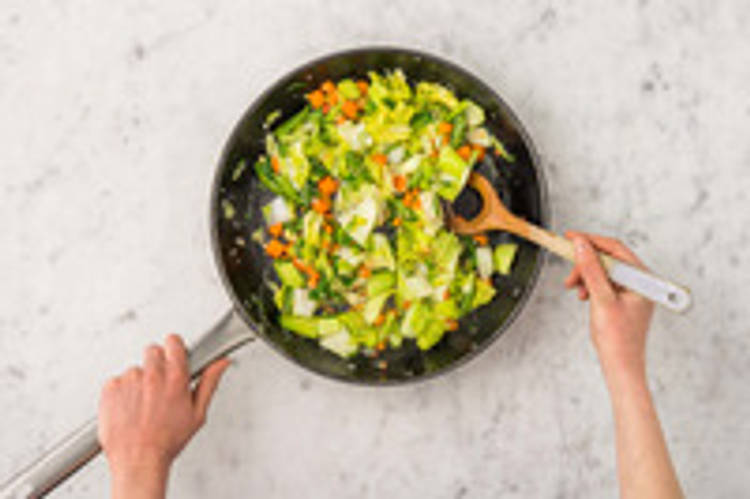 Faire sauter les légumes