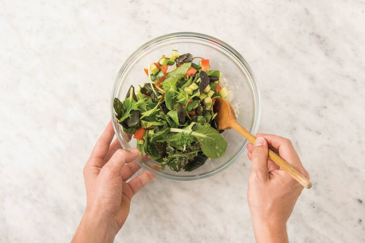 Make the salad
