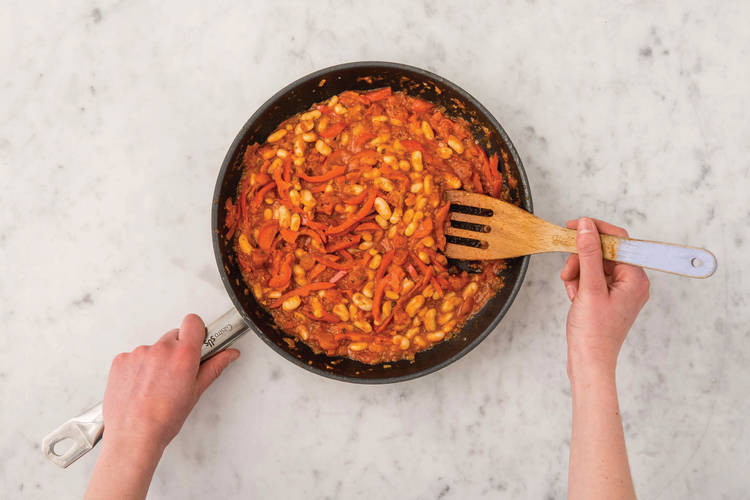 Make the smokey beans