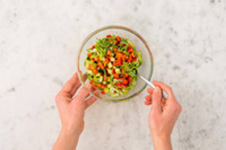 Salade maken