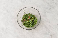 Préparer le chimichurri