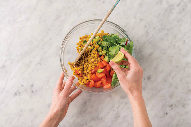 Make the salad