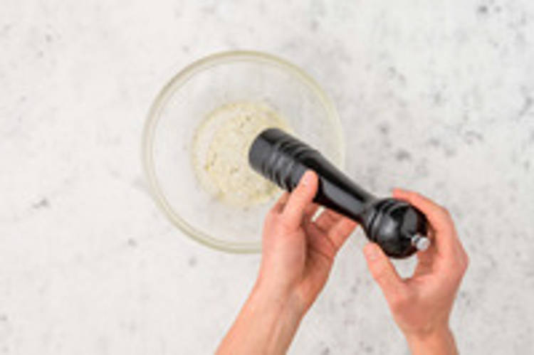 Préparer la vinaigrette