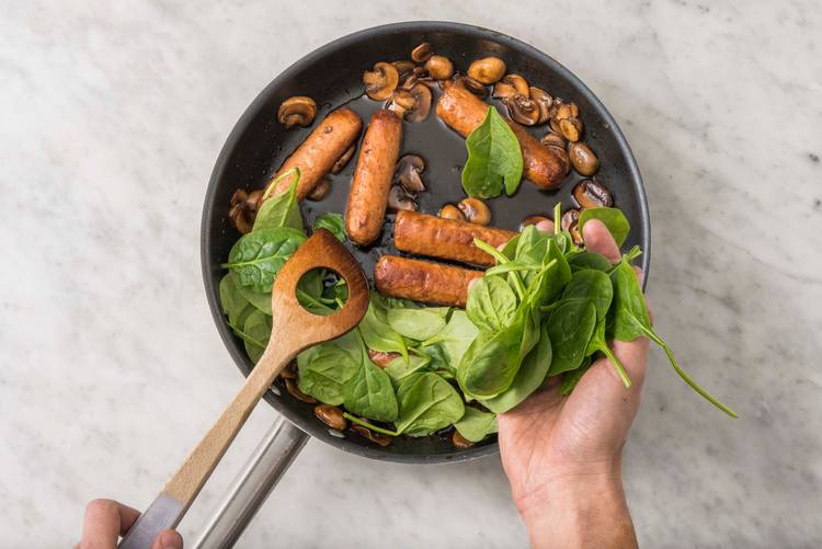 Add the Spinach
