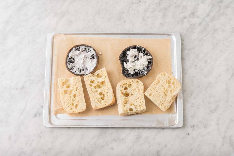 Grill the mushrooms!