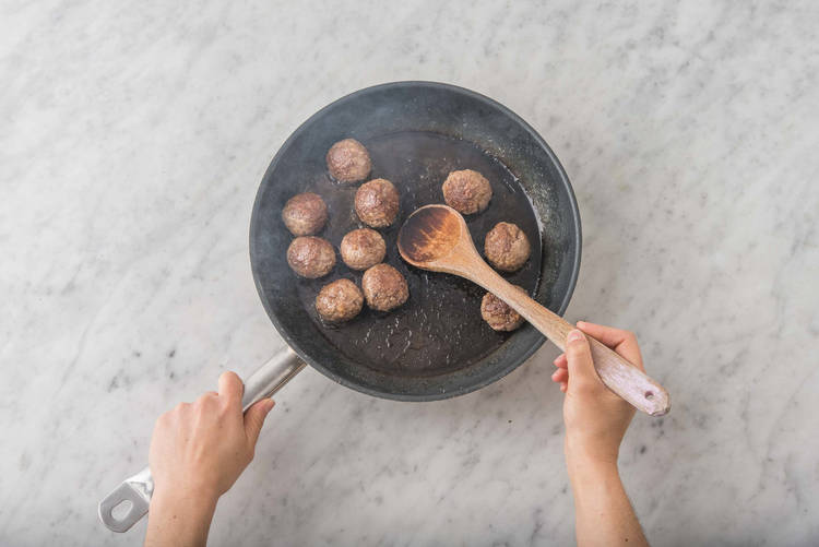 Stek köttbullar