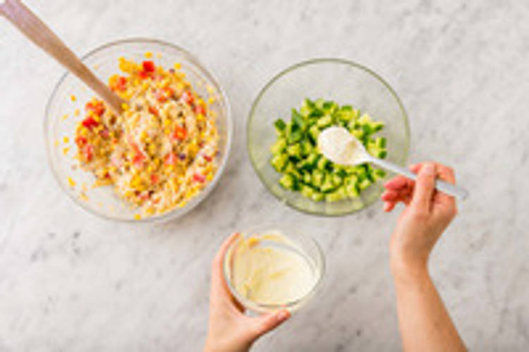 Salade maken