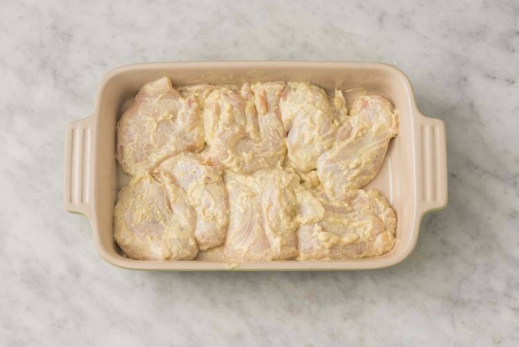 Préparer le poulet